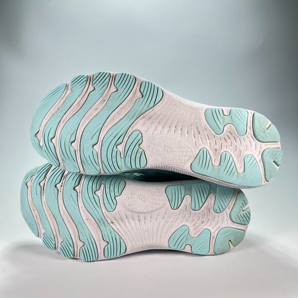 Asics Gel-Nimbus 24 Seafoam Green Lace Up Running Shoes 1012B201 Women's Size 10 - Picture 10 of 12